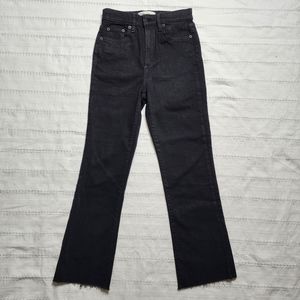 Zara black flare jeans